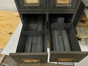 lot 6 image: Card File and Tray Bin