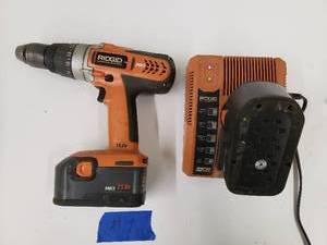 lot 7 image: Ridgid 12 Cordless Hammer Drill