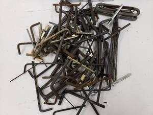 lot 15 image: Lot of misc Allen and Box End Wrenches