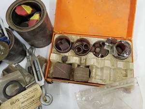 lot 16 image: Misc. Pail of Stuff
