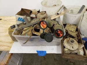 lot 20 image: Misc. Screws and Water Couplers Etc.
