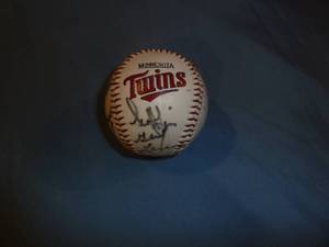 Twins Autograph Ball