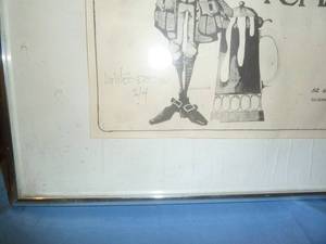Ichabads Framed Art 1972