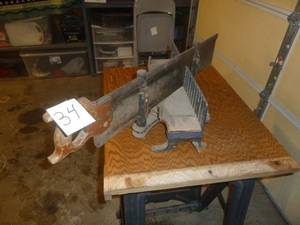 Hand Miter Box Saw