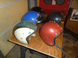 Vintage Metal Flake Hemets