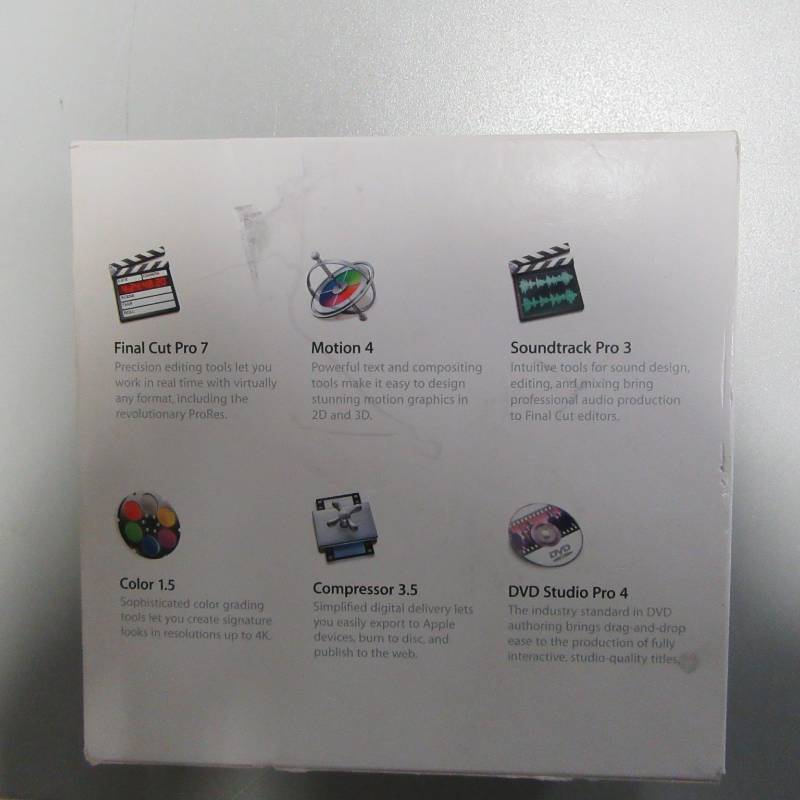 lot 47 image: New Apple Final Cut Studio