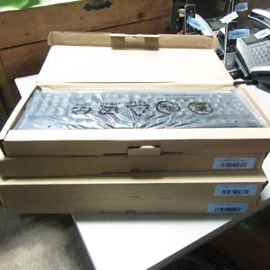 lot 36 image: Lot of 4 New Lenovo Keyboards with full number pads