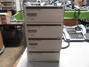 lot 64 image: Lot of 4 New Xerox Staple Catridges 3 per box, 60,000 total staples