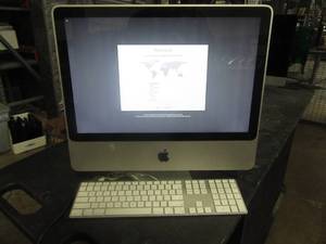 lot 81 image: Apple All in One wfull thin keyboard &nbspIntel Core 2 Duo E8135  2.40GHz