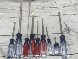 lot 2 image: New Craftsman 9pc Made in USA Socket Set
