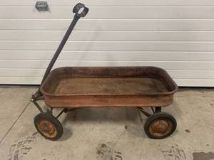 lot 72 image: Antique Childrens Wagon