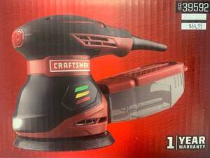lot 89 image: New Craftsman 3 Amp Orbital Sander