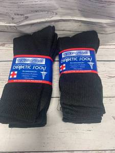 lot 97 image: 6 Pair New Diabetic Socks