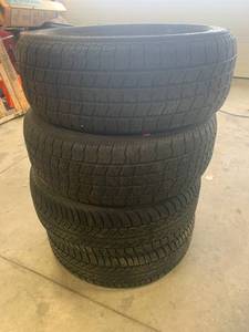 lot 100 image: Set of 4 P225  60 R16 Tires