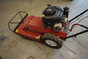 lot 38 image: Swisher Predator 24 Rugged Cut Walk Behind Brush Mower