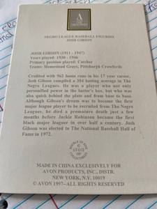 lot 9 image: Josh Gibson Figurine