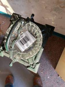 lot 11 image: Rot-Iron Ashtray Stand