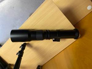 lot 14 image: Montegomery Wards 500 MM Super Telephoto Lens