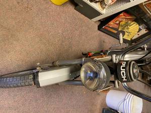 lot 4 image: 1980 Puch Electric Bike