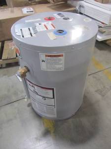 lot 18 image: A.O. Smith Signature 19-Gallon Regular 1500-Watt Single Element Point of Use Electric Water Heater E6-19C15SV