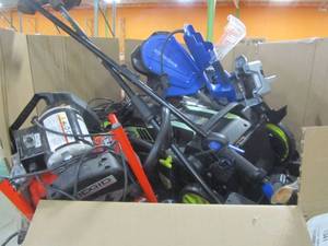 lot 33 image: WHOLESALE MIXED PALLET OF RETURNS - OUTDOOR POWER AND SHOP EQUIPMENT