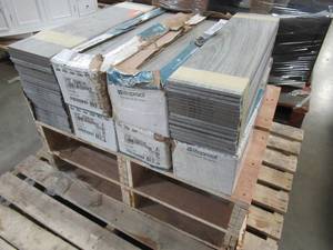 lot 225 image: Approximately 8 Cases of Lifeproof Ember Wood 6 in. x 24 in. Glazed Porcelain Floor and Wall Tile (14.55 sq. ft.  case)