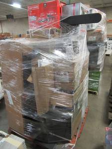 lot 227 image: MIXED PALLET OF MISCELLANEOUS TOOLS AND SMALL HOUSEWARES