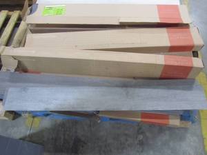 lot 119 image: Mannington .5mm 6 in x 48 in Tribeca Cinder Rigid Click Lock Luxury Vinyl Plank Flooring (23.24 sq ft.case) PP1673
