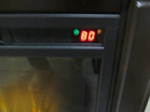 lot 132 image: Greentouch 31.5-in W Mahogany Infared Quartz Electric Fireplace 1164FM-23-202