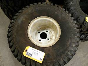 lot 21 image: (2) Toro Sand Pro 22x11.00-8 Tires ...