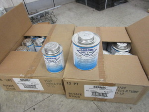 ARROW POOL & TURF PVC CEMENT - ALL NEW