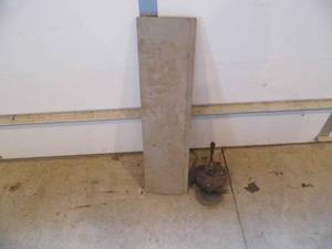 lot 46 image: Antique Grinder - Vehicle Panel