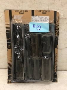 lot 12 image: 8-Piece Impact Socket Set