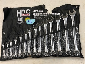 lot 16 image: 14-Piece Combination Wrench Set