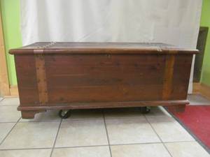 lot 110 image: cedar chest