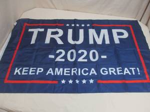 lot 58 image: Trump Flag