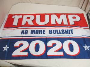 lot 61 image: Trump Flag