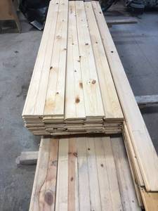 1x6 Knotty Pine Tongue & Groove Boards 8' 10' & 12' $760 Worth | K-BID