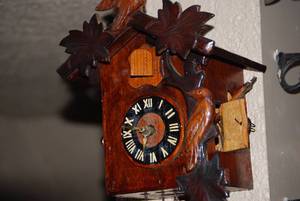 lot 4 image: German Coo Coo Clock
