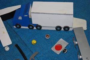lot 30 image: Handcrafted miniature golf set