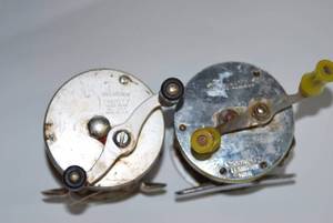 lot 38 image: 2 Vintage open face reals