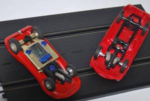 lot 49 image: 1960s 132 scale Slot Cars