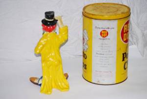 lot 56 image: Vintage Clown Theme Advertising
