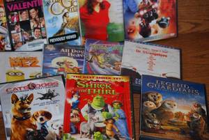 lot 52 image: Dvds Family choice titles