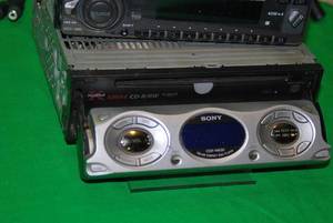 lot 8 image: Two Sony Car Audio systems (CDx-m630 and  CDX-C6750)
