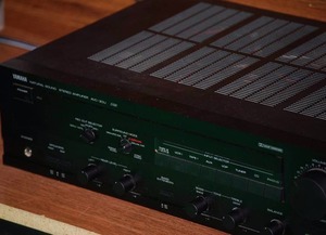 lot 11 image: Vintage Yamaha AVC-30U Natural Sound Stereo Amplifier