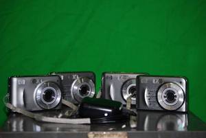 lot 45 image: 4 HP digital cameras