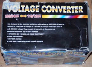 lot 47 image: MW Voltage Converter