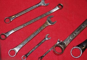 SK TOOLS wrench lot of 7