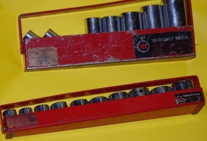 WRIGHT TOOL 38 SOCKET SET wcarrier